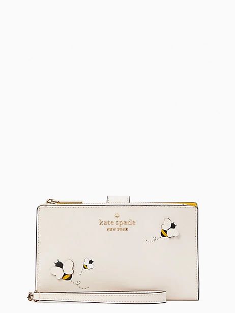 honey bee phone wallet wristlet | Kate Spade Outlet