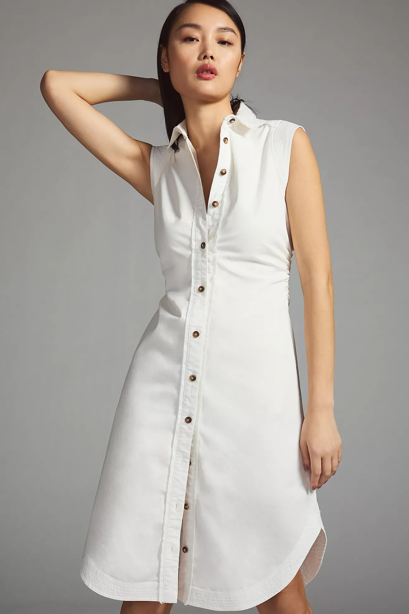 Pilcro Collared Shirt Dress | Anthropologie (US)