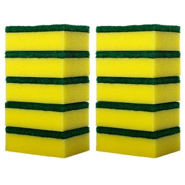 Peelable Microfiber Sponges – 12-Layer Tear-Away PVA Cleaning Pads, Ultra Absorbent Non-Scratch... | Walmart (US)