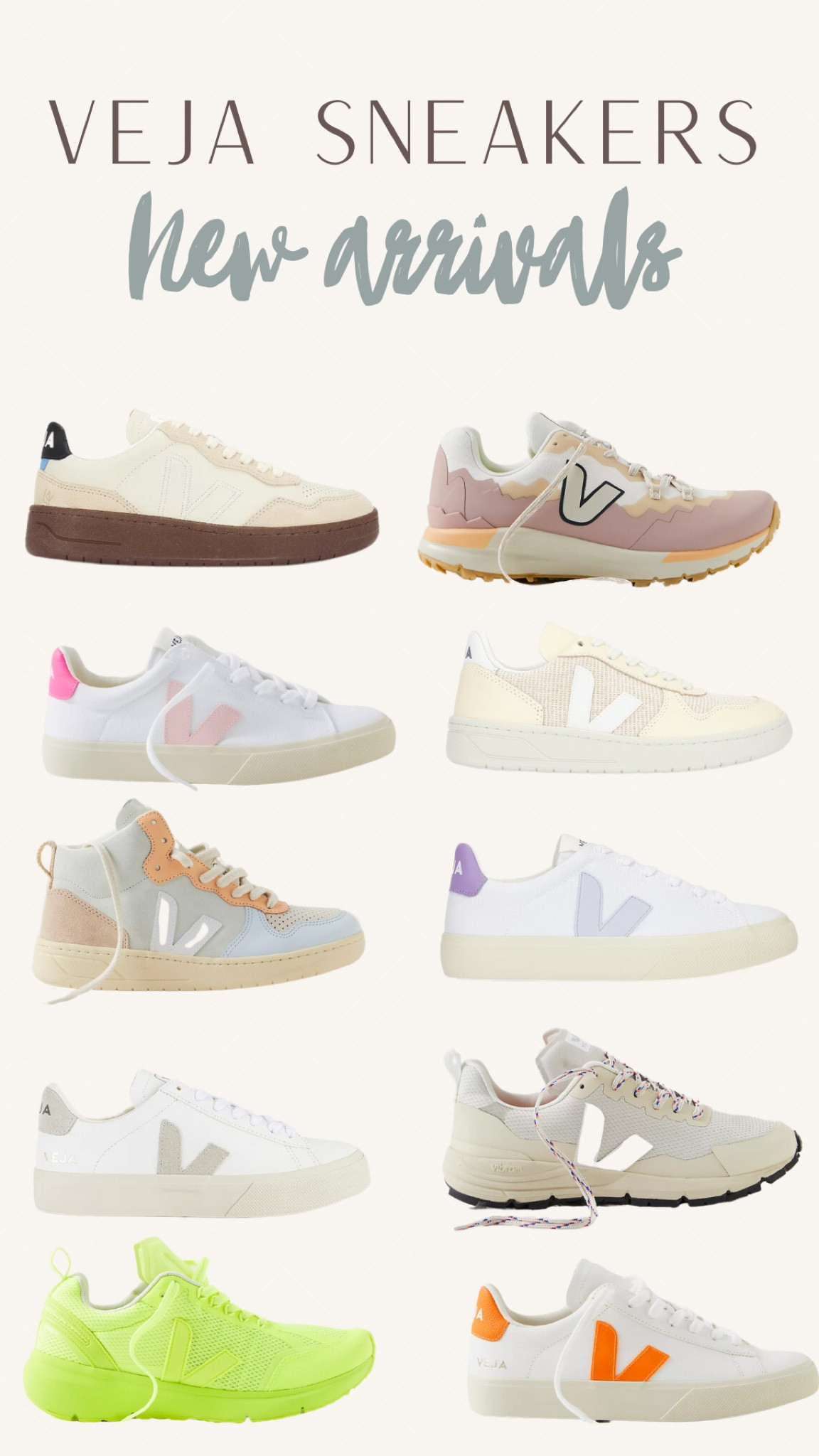 Veja Sneakers! New Arrivals!








Sneakers, Shoes, Shoe addict, Shoes, Fashion, Trends

#LTKshoecrush #LTKstyletip #LTKitbag