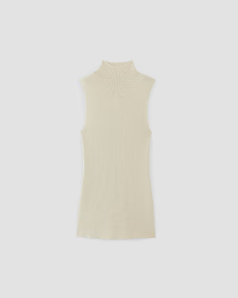 The Viscose Mock Neck Top | Everlane