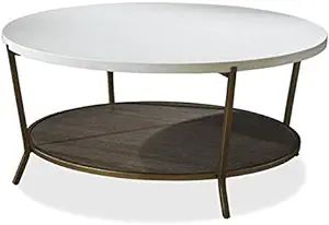 Universal Furniture Playlist Round Coffee Table in Brown Eyed Girl | Amazon (US)