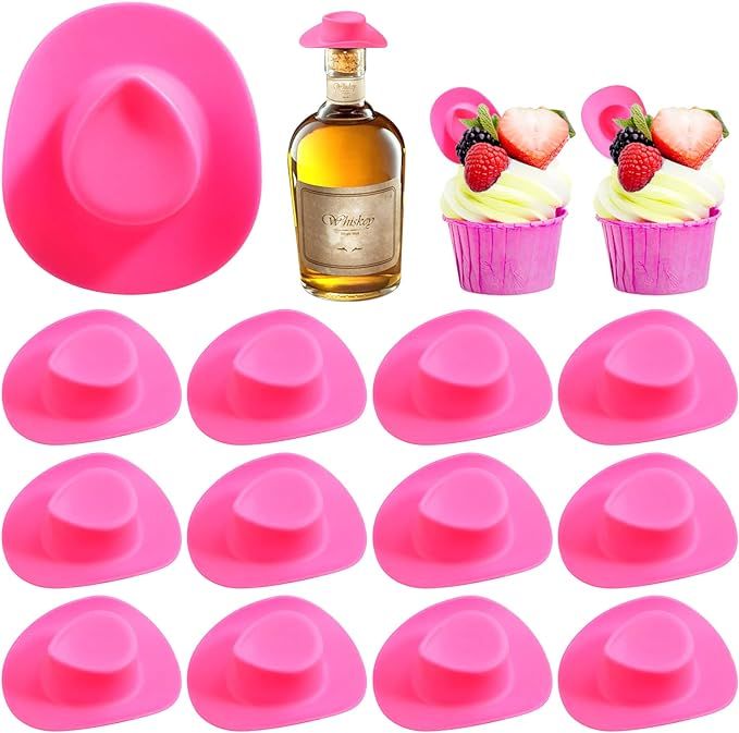 30 Pieces Mini Western Cowboy Hat Cowgirl Hat Doll Hats Plastic Cute Doll Hats Decoration Accesso... | Amazon (US)