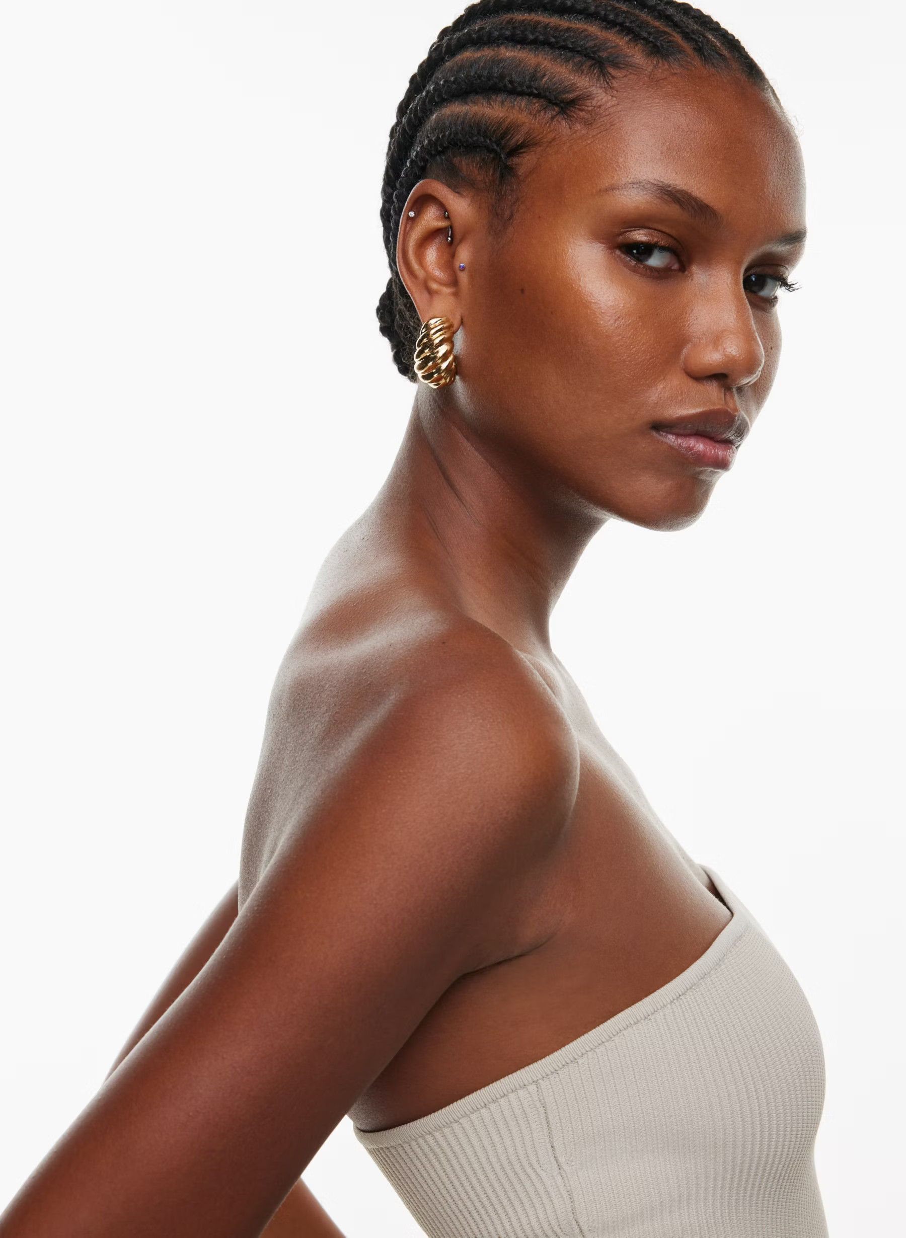 SCULPT KNIT TUBE TOP | Aritzia