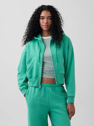 VintageSoft Wedge Zip Hoodie | Gap (US)