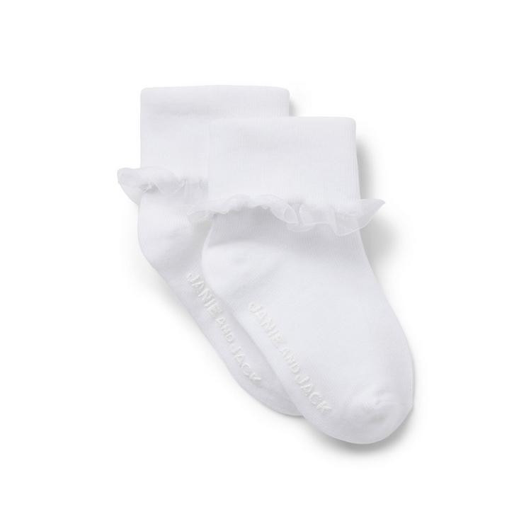 Baby Ruffle Fold Over Sock | Janie and Jack