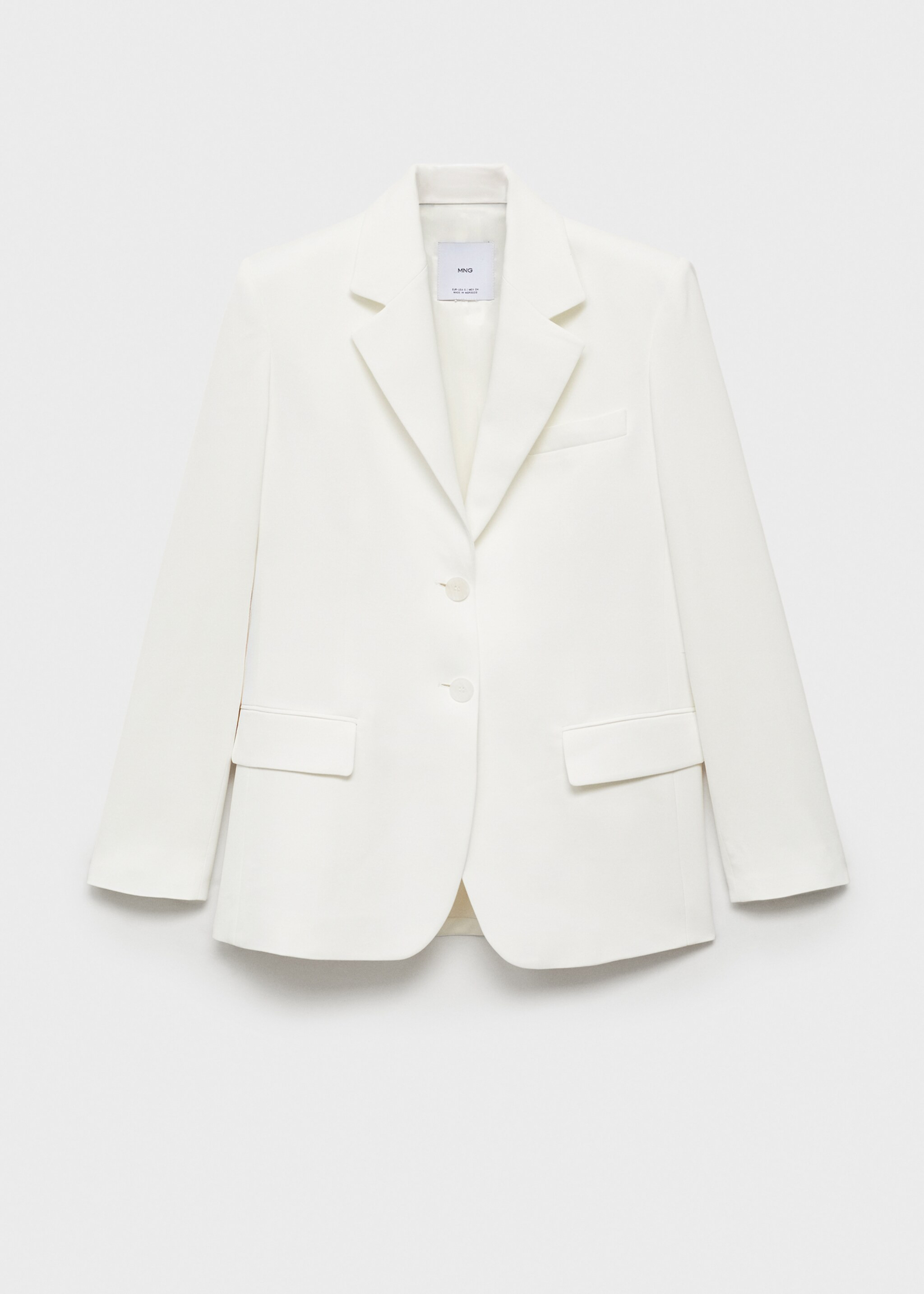 Structured suit jacket - Women | MANGO United Kingdom | MANGO (UK)