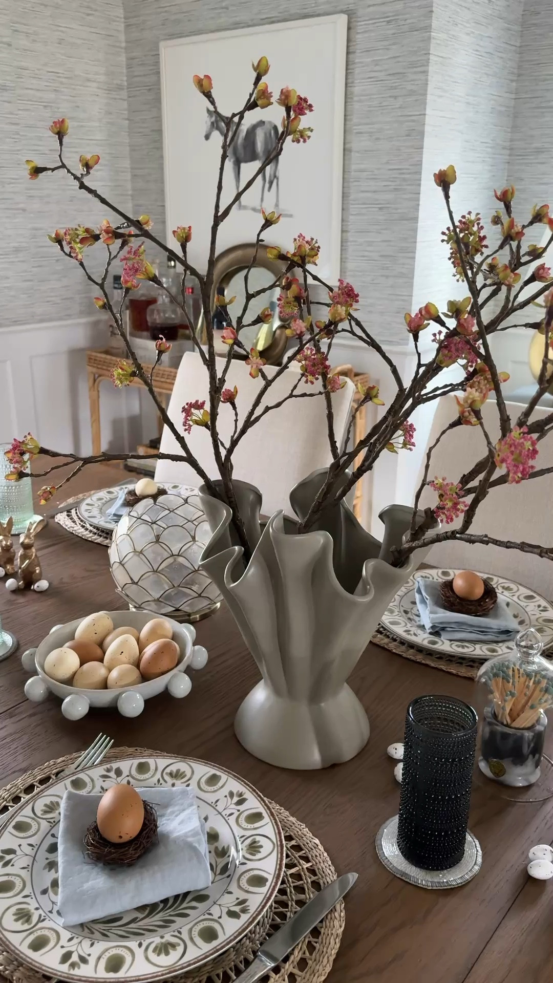 I’ve this vase!! It has the coolest organic shape and comes in three colors (this is the green). Perfect for your kitchen, entryway console or part of your Easter tablescape!

Spring decorating, spring tabkescape, Easter decor, Easter tablescape, Amazon home, spring vase, spring flowers 

#LTKSaleAlert #LTKSeasonal #LTKHome