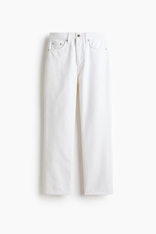 Straight High Waist Ankle Jeans | H&M (US + CA)