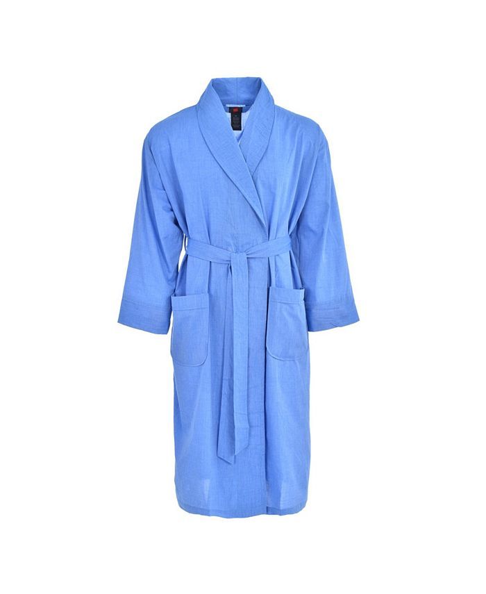 Hanes Platinum Hanes Men's Woven Shawl Robe & Reviews - Pajamas & Robes - Men - Macy's | Macys (US)