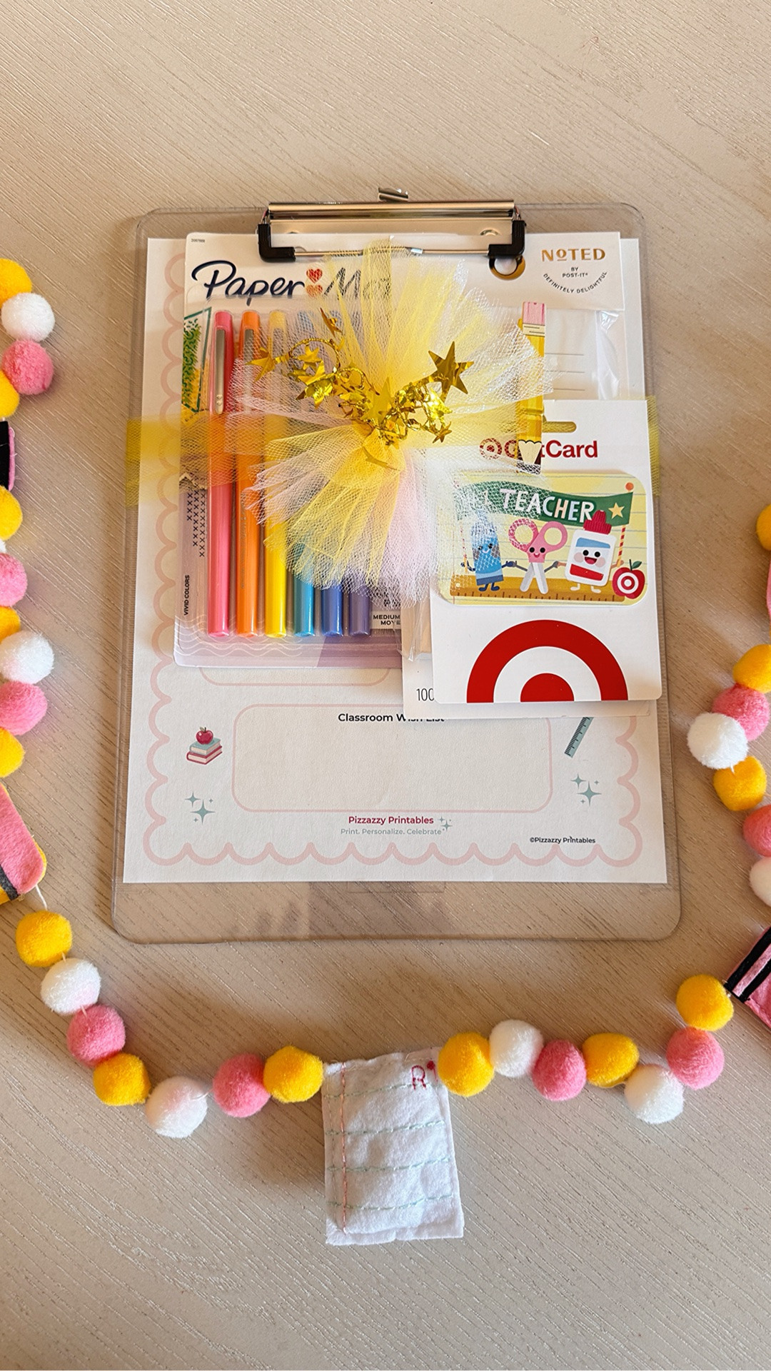 Meet the Teacher gift idea that keeps giving all year! 🍎🎀

Everything I used to create this gift is linked here—from the clipboard to my favorite bow-making supplies. Pair it with my Teacher Favorites printable (available through the link in my bio) for a thoughtful gift they’ll appreciate all year long. ✨

#backtoschool #teachergift #giftideas #school #ltkgift