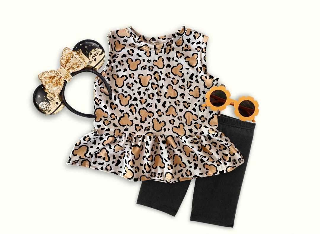 Cheetah Tank, Girls Animal Kingdom Tank, Vacation Tee for Kids, Disney Trip T-shirt, Girls Disney... | Etsy (US)