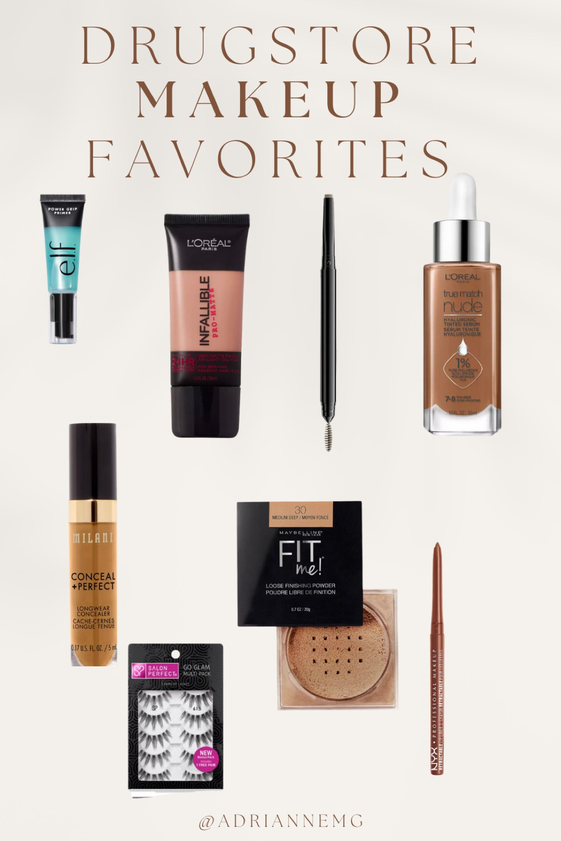 My fav drugstore makeup 

#LTKunder50 #LTKbeauty