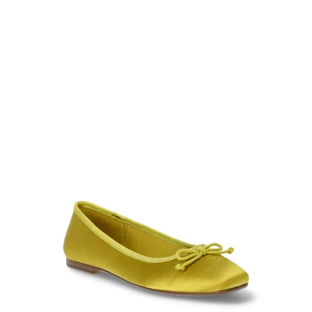 Scoop Women's Square Toe Ballet Flats | Walmart (US)