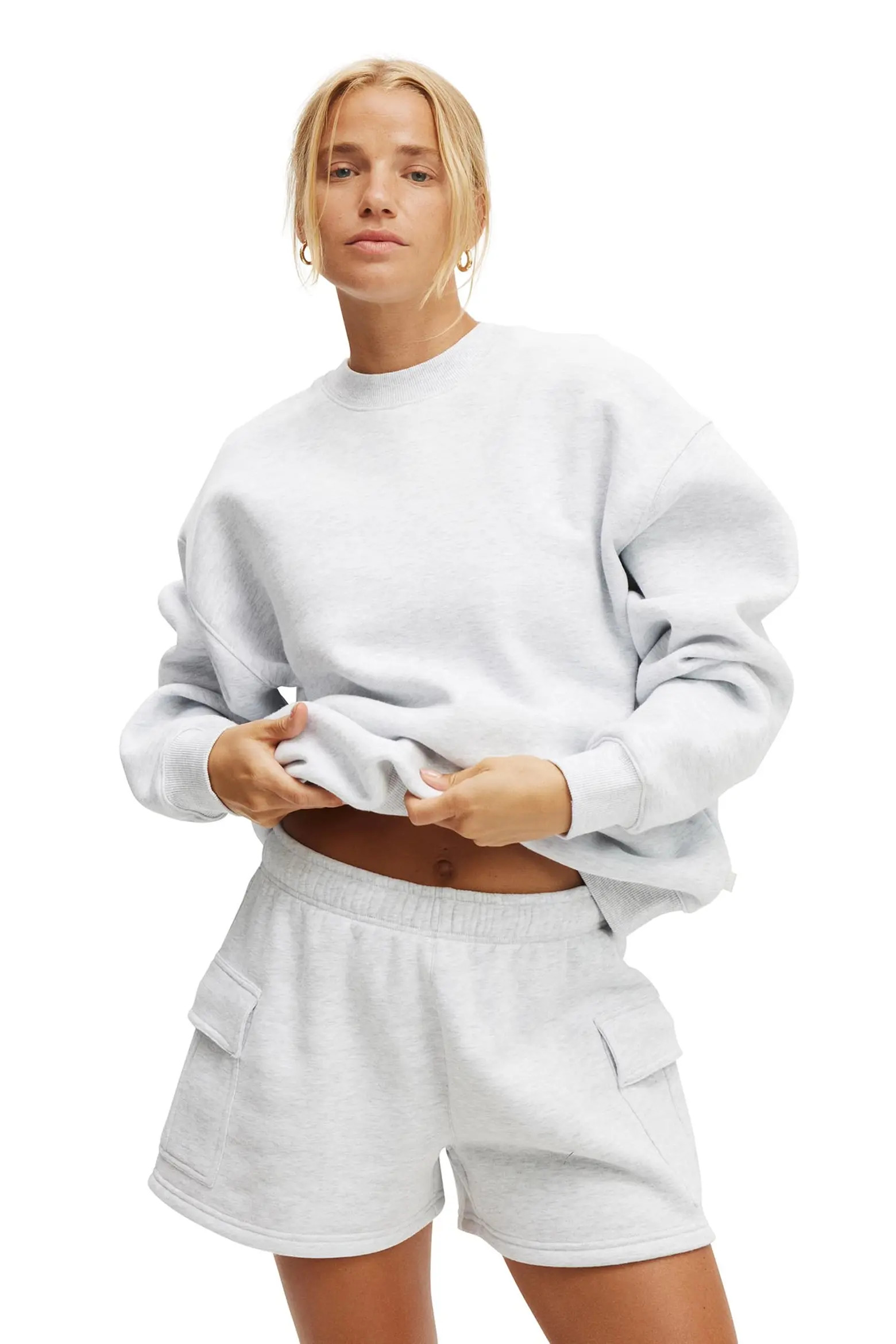 COTTON ON BODY Women's Active Plush Crew Sweatshirt (Women) | Nordstrom | Nordstrom