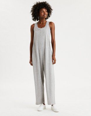 AE Soft Fleece Overall | American Eagle Outfitters (US & CA)