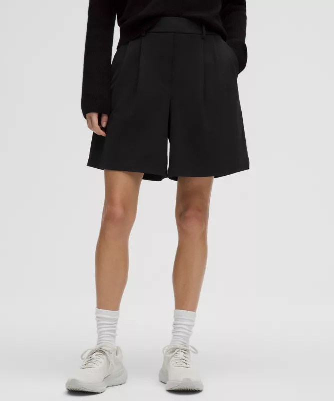 Daydrift Pleated High-Rise Short 7" | lululemon (AU)
