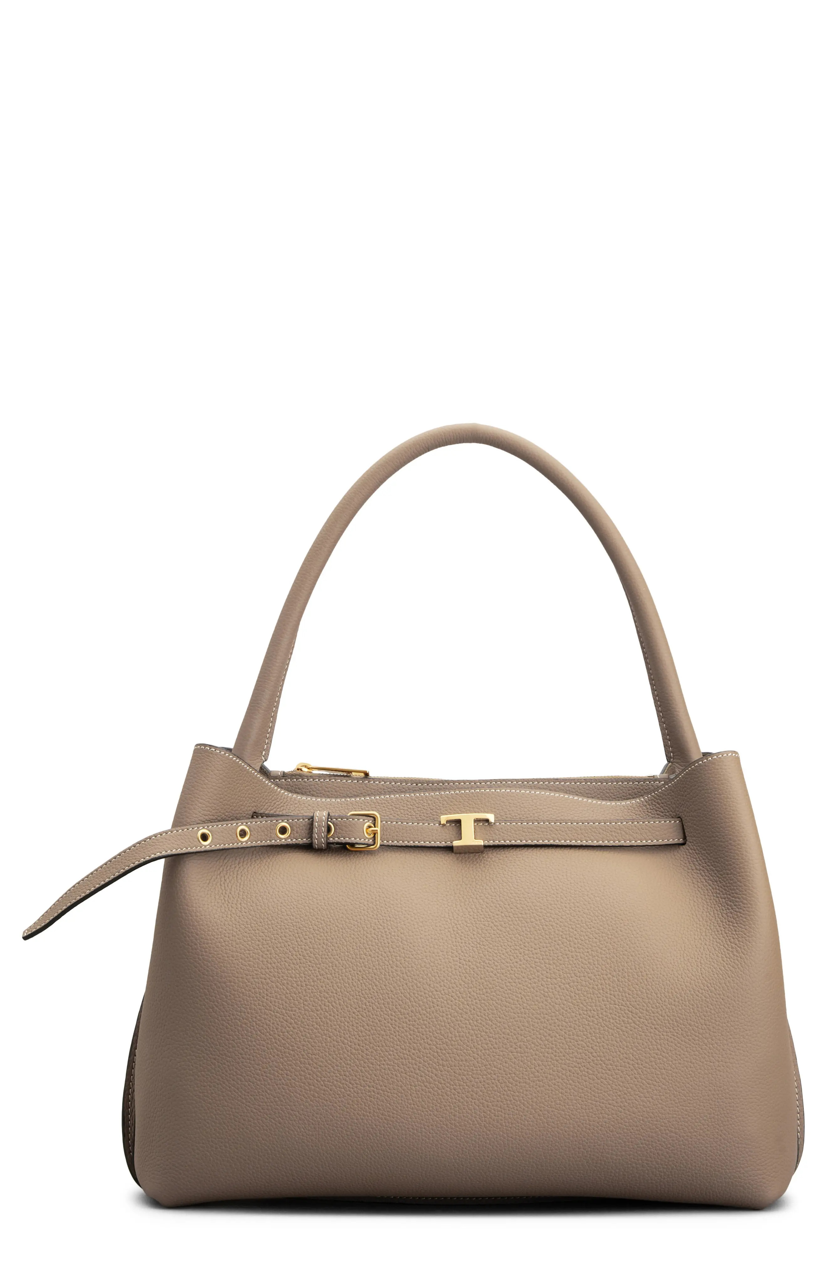 Tod's Small T Timeless Leather Top Handle Bag (Women) | Nordstrom | Nordstrom