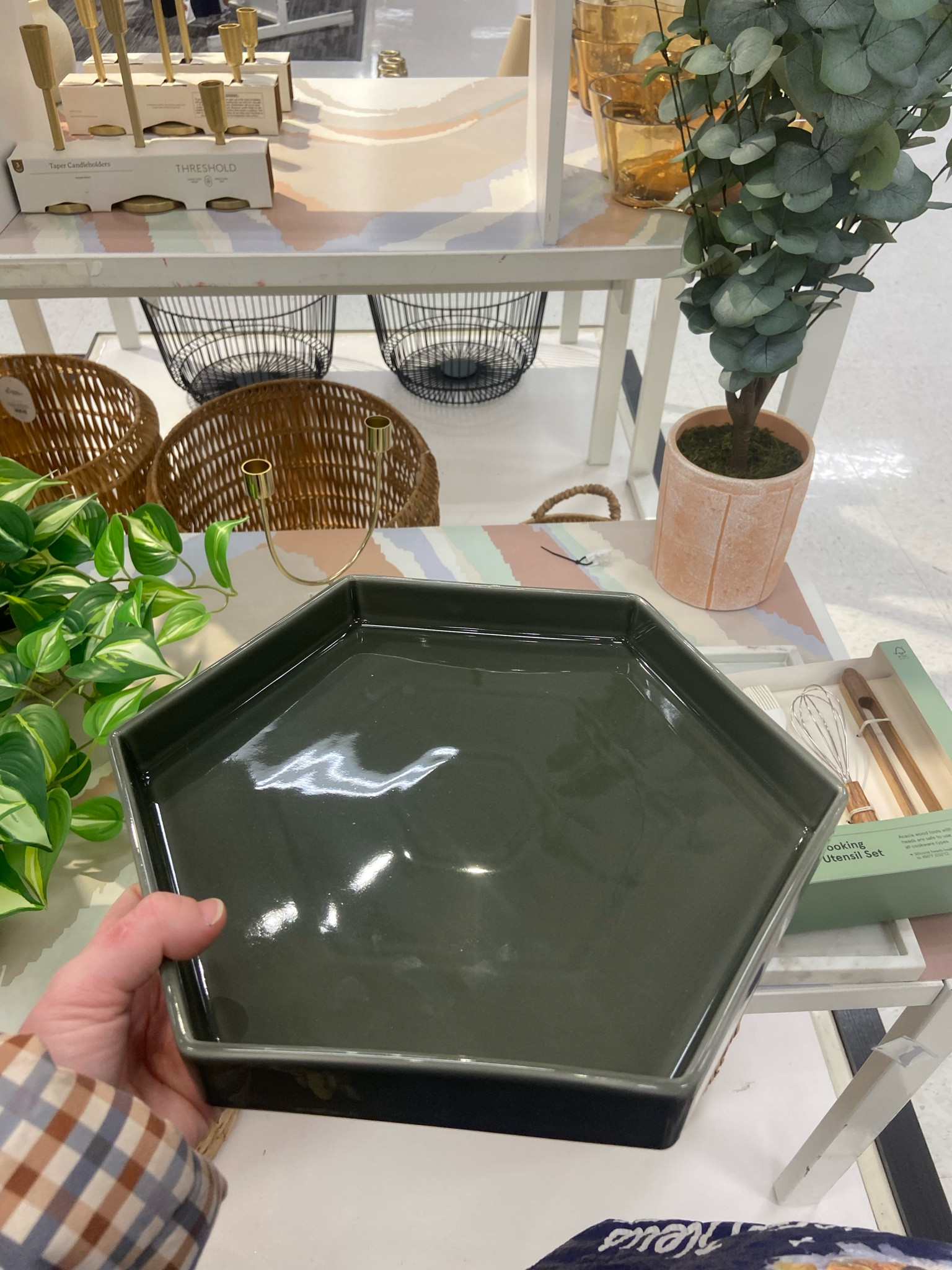 Target green hexagon tray from Threshold collection 

#LTKhome #LTKstyletip #LTKfindsunder50