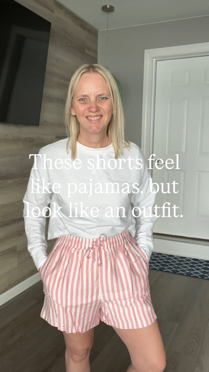 Lightweight, flowy, and SO comfy 🤍

These high-waisted drawstring shorts are the perfect mix of lounge + street style. The wide-leg fit is flattering on every body, the fabric is breathable for all-day wear, and yes… they have pockets 🙌

Dress them up with a cute top or keep it casual with a tee…errands, beach days, or lounging at home, these do it all.

Comfort just got a glow-up ✨

Comment SHORTS and I’ll send you the link 💌

Or shop them now in my storefront before they sell out!

#amazonfashionfinds #summerstyle #comfyoutfits #casualchic #everydaystyle

#LTKPetite #LTKSeasonal #LTKootd