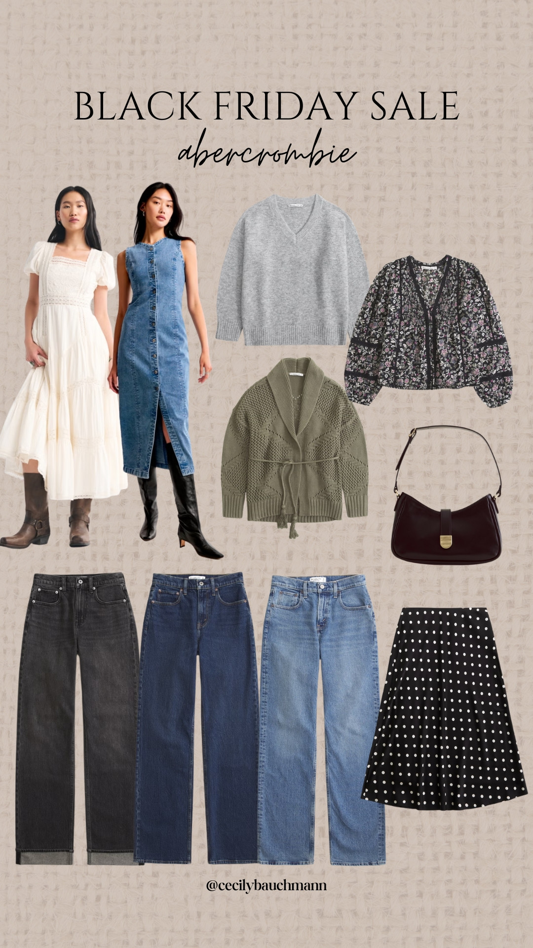 Abercrombie BF sale selects!  

 #LTKCyberWeek #LTKGiftGuide #LTKHoliday