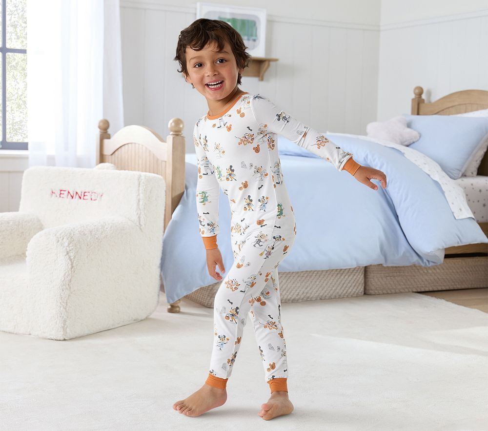 Disney Mickey and Friends Halloween Tight Fit Kid Pajama | Pottery Barn Kids