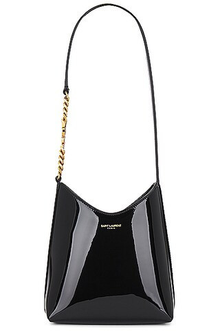 Saint Laurent Mini Hobo Bag in Black | FWRD 