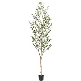 Nearly Natural 82” Olive Artificial Silk Trees Green | Amazon (US)