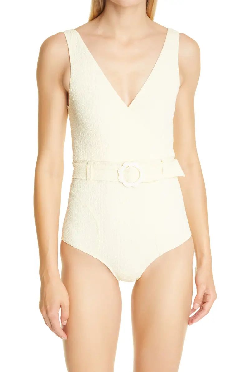 Yasmin Belted One-Piece Swimsuit | Nordstrom