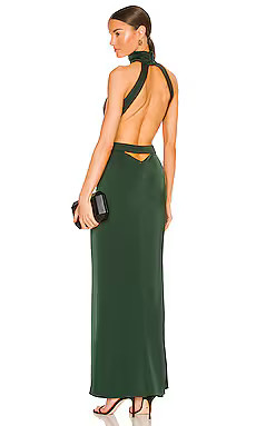 NBD Everett Gown in Green from Revolve.com | Revolve Clothing (Global)