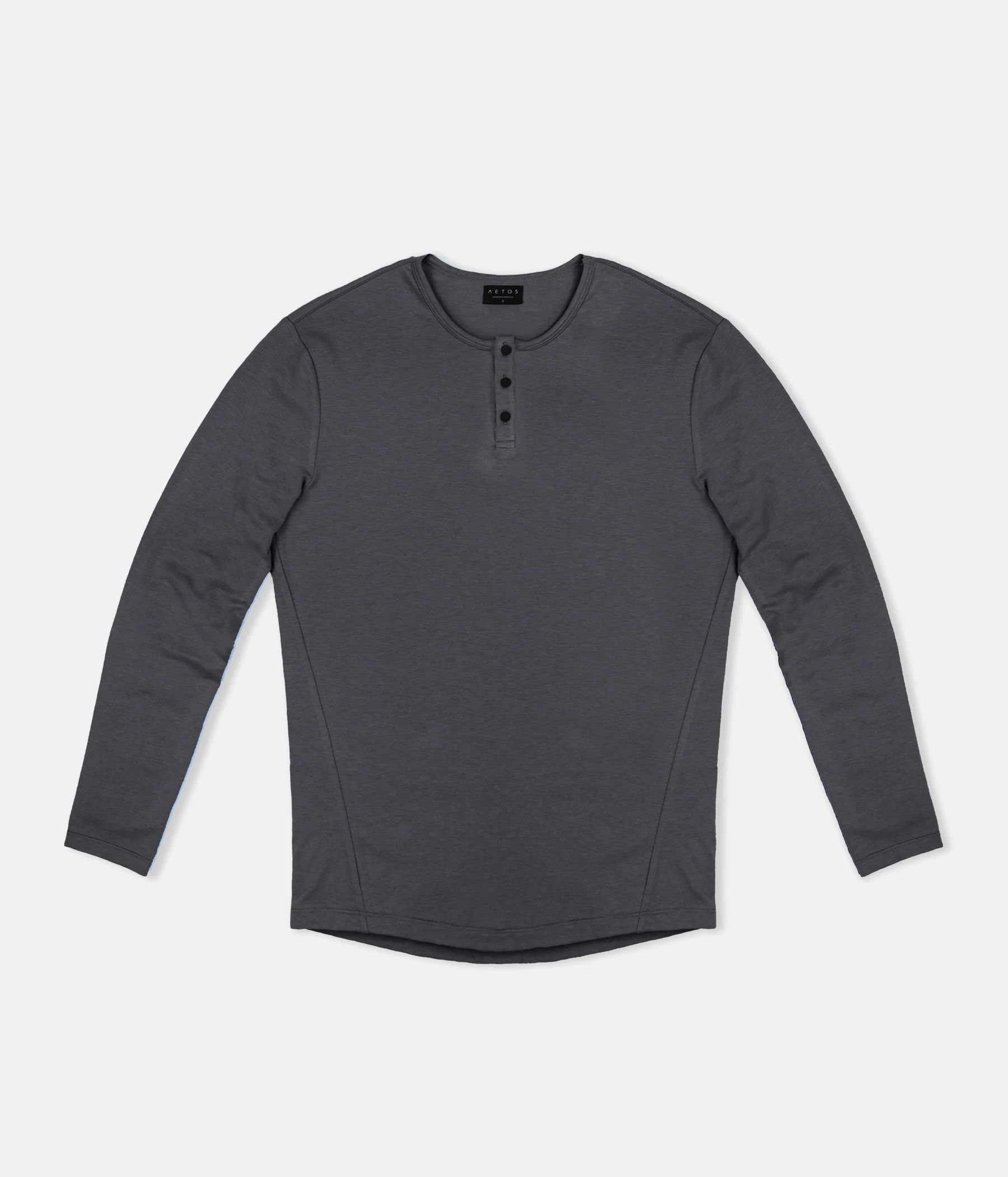 Aetos Long Sleeve Henley | Aetos Apparel