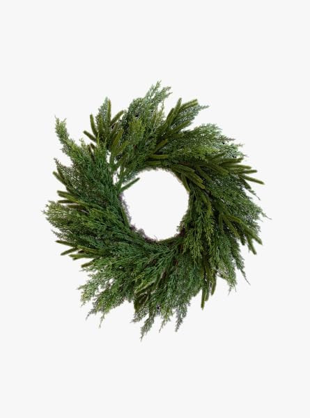 24" Evergreen Elegance Wreath | Amazon (US)