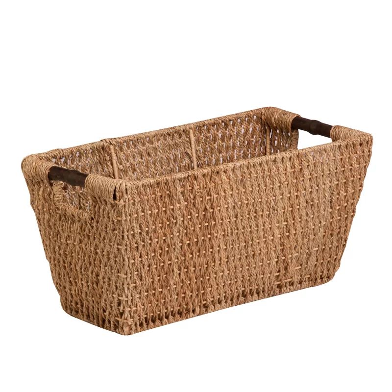 Petrone Wicker/Rattan Basket | Wayfair North America