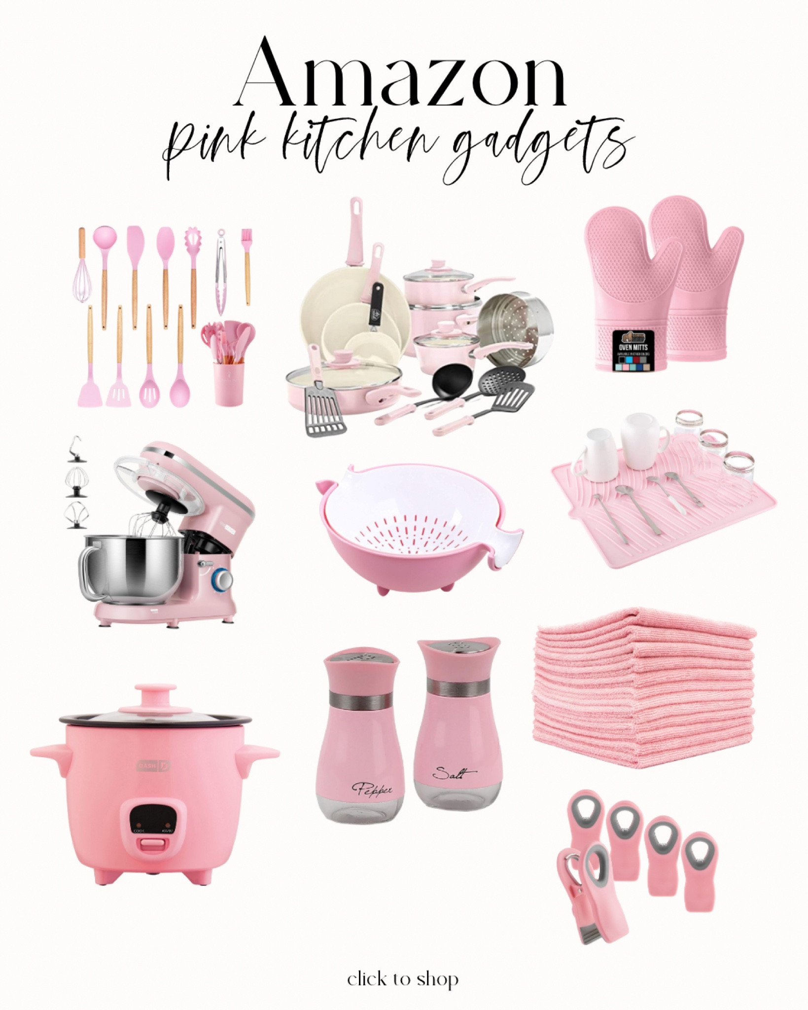 Amazon pink kitchen gadgets 💕

#LTKhome