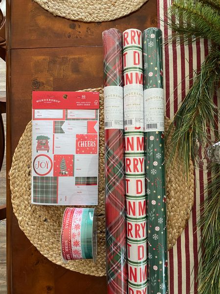 Christmas Gift Wrap Wrapping Paper at Target 

#LTKhome #LTKHoliday #LTKSeasonal