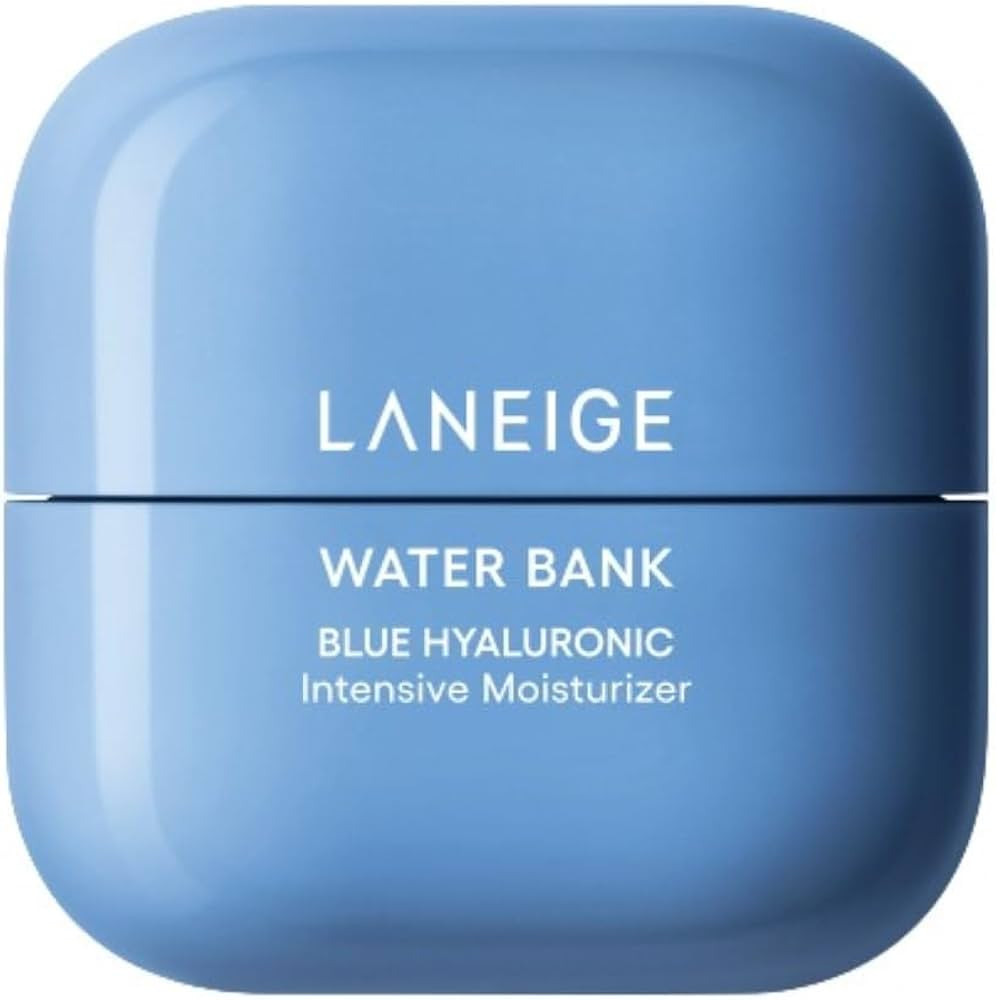 LANEIGE Water Bank Blue Hyaluronic Intensive Moisturizer with Peptides + Squalane: Eczema-Prone S... | Amazon (US)