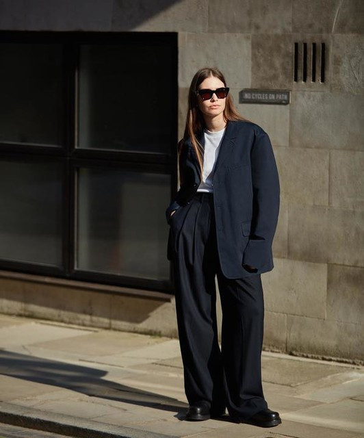 OVERSIZED-FIT BLAZER - BLACK - COS | COS UK