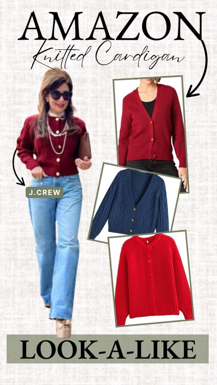 I found a knitted cardigan on Amazon that brings serious J.Crew vibes—right down to that gorgeous, rich red hue. It’s got all the details you’d want for fall: a flattering fit, soft texture, and that classic, versatile red you can dress up or keep casual. This Amazon find lets you bring a little luxury look into your wardrobe without the splurge.

#LTKStyleTip #LTKTravel #LTKVideo