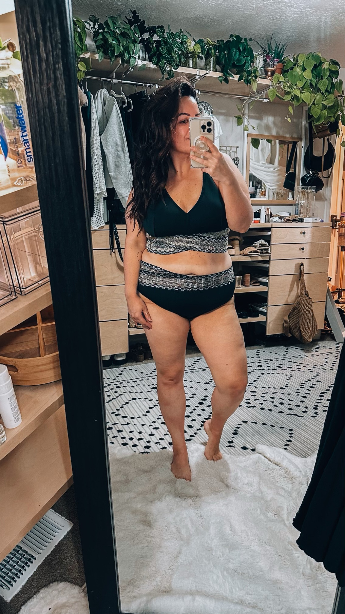 Wearing an xl in this bikini- Summer - Spring - Swimsuit - Travel - Curves - Neutral - Black

#LTKswim #LTKcurves #LTKSeasonal