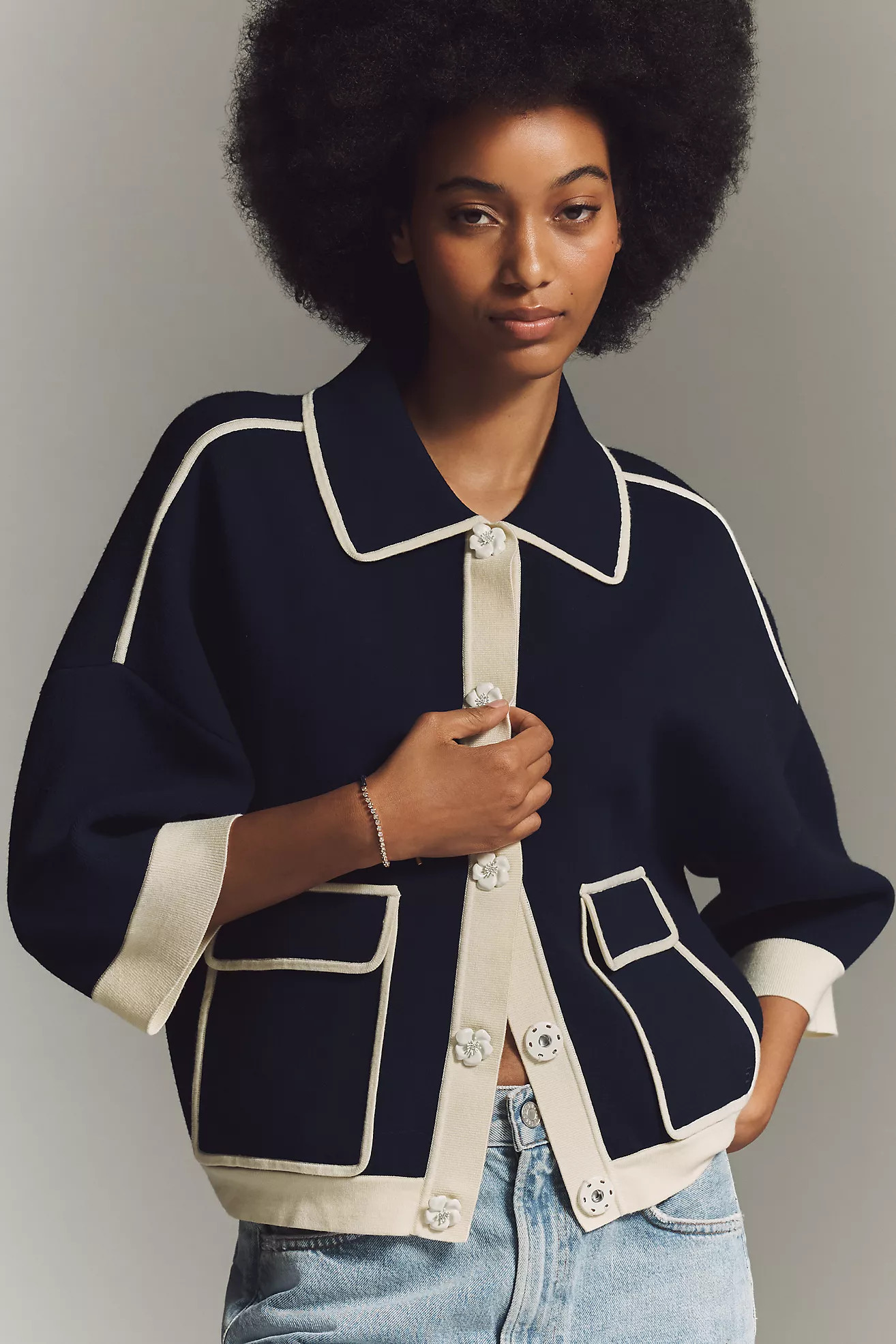 Essentiel Antwerp Jugly Knit Jacket | Anthropologie (US)