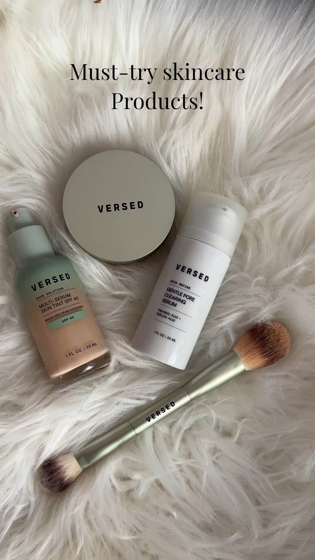 These Versed products are new and I’m completely hooked. They are giving my skin the glow I need and my complexion is looking so much better!

#LTKMothersDay #LTKBeauty #LTKmomlife