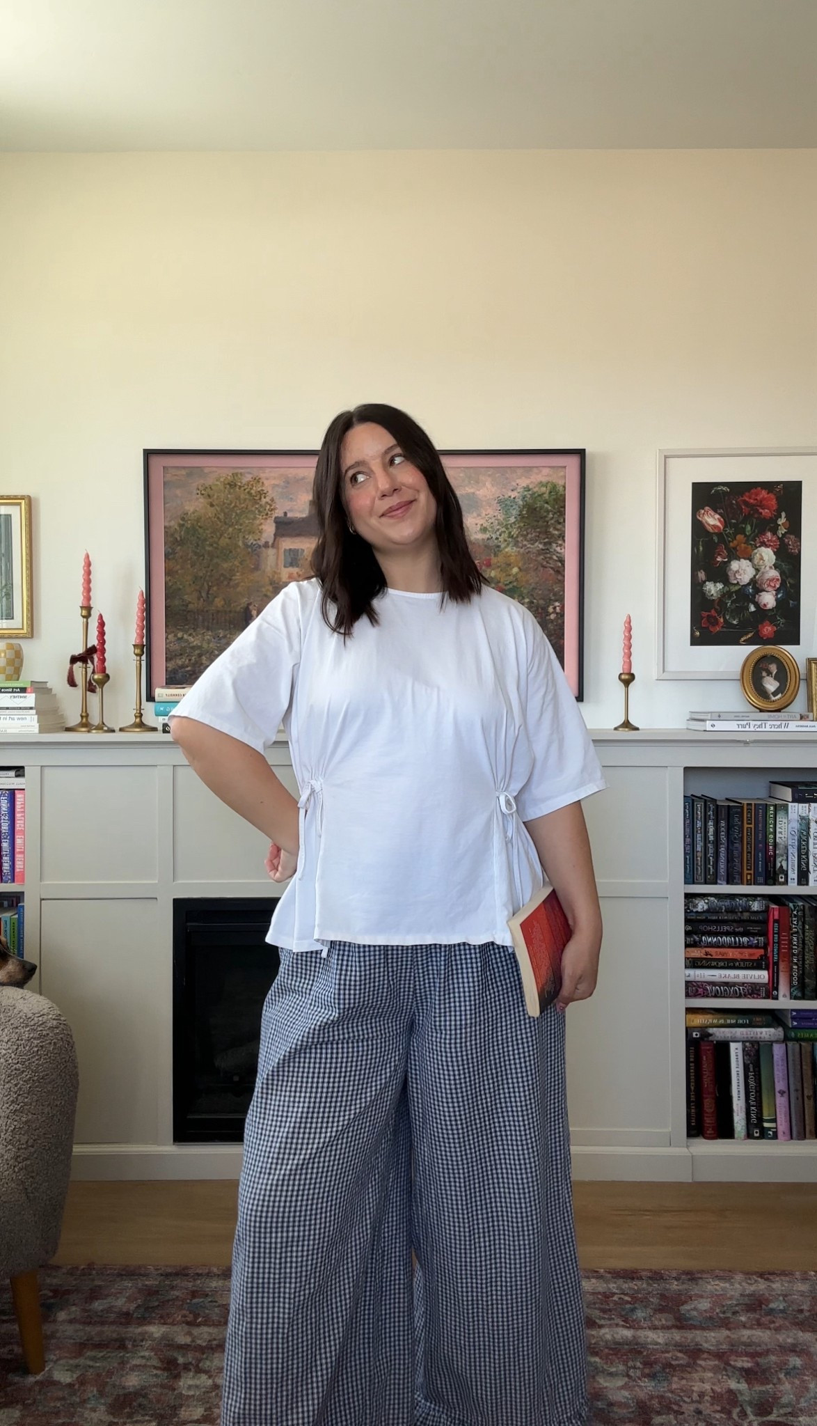 ASOS tshirt and sønderhaus pants for a casual spring outfit 

#LTKMidsize