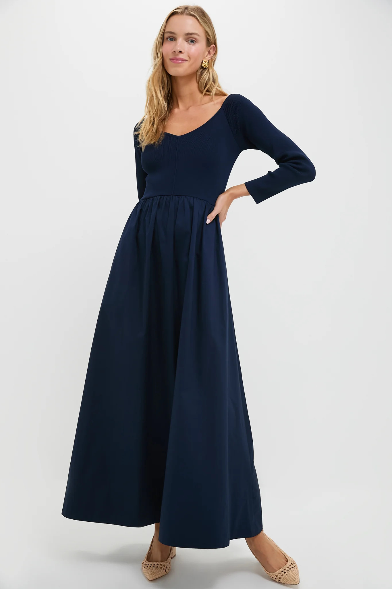 Navy Clea Dress | Tuckernuck (US)