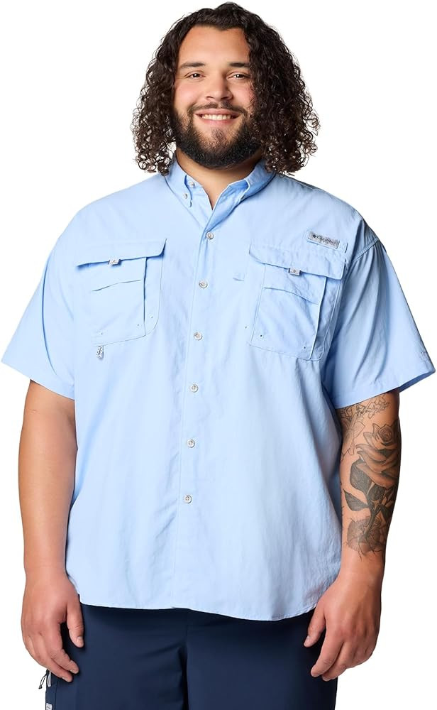 Columbia Men's PFG Bahama II Short Sleeve Shirt | Amazon (US)
