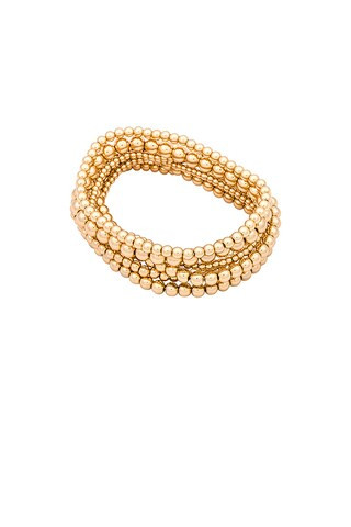 8 Other Reasons Bubble Bangle Set in Gold from Revolve.com | Revolve Clothing (Global)