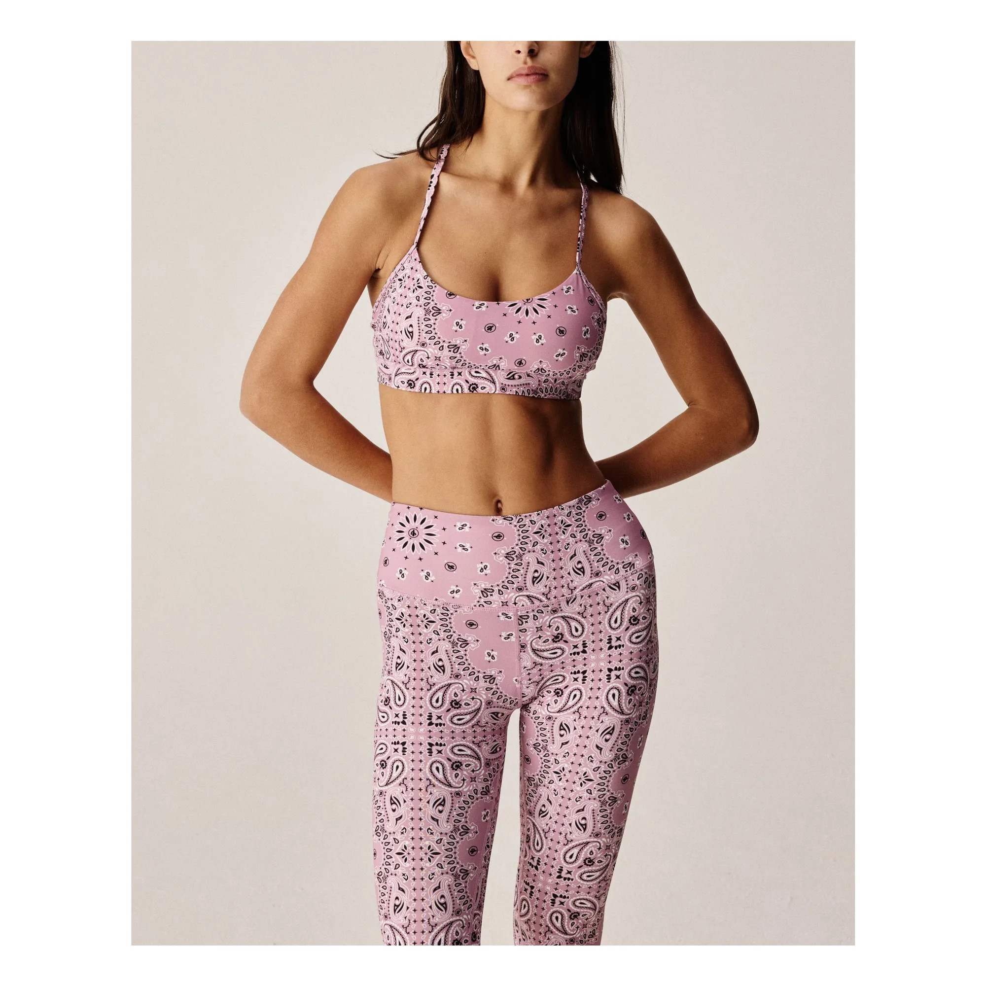 Yoga Bandana Bra | Powder pink | Smallable