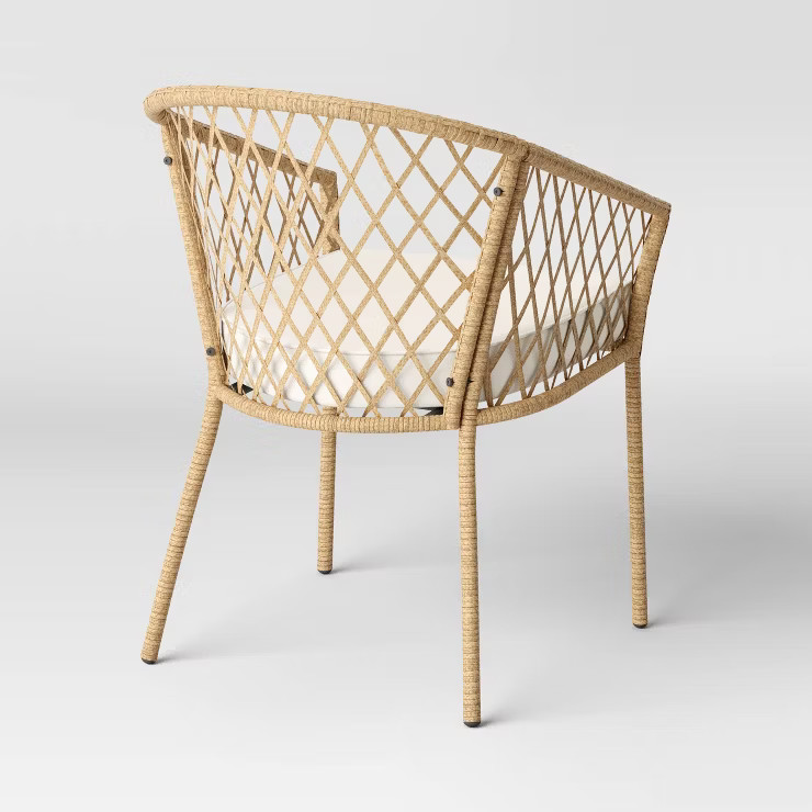 Exmore 2pk Barrel Patio Dining Chairs - Threshold™ | Target