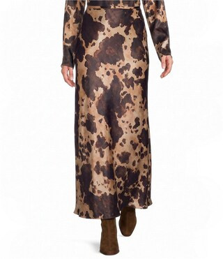 Antonio Melani Coordinating Bella A-Line Satin Maxi Skirt -  2 | Dillard's