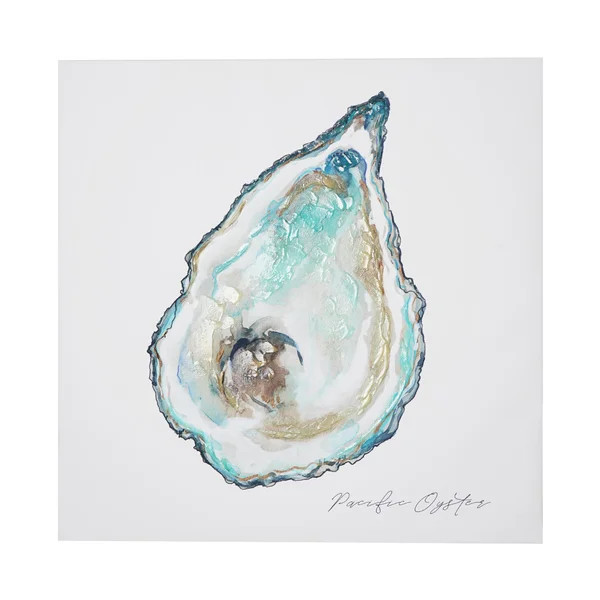 Pacific Oyster - Wrapped Canvas Print | Wayfair North America