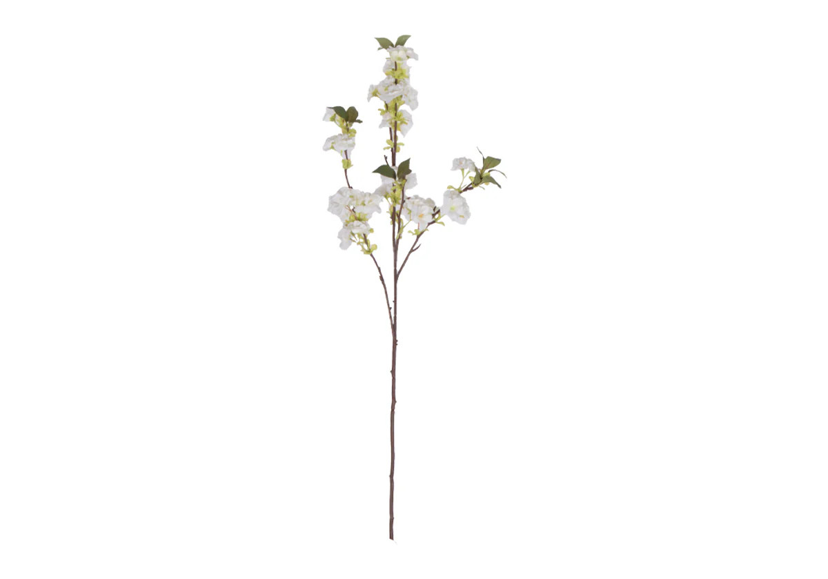 WHITE CHERRY BLOSSOM STEM | Alice Lane Home Collection
